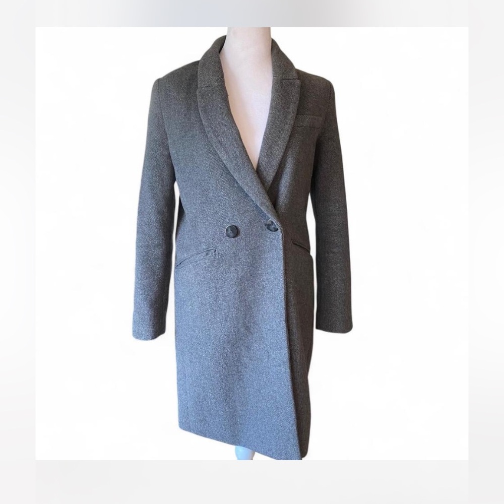 M.N.G. Elegant Gray Women's wool blend Coat